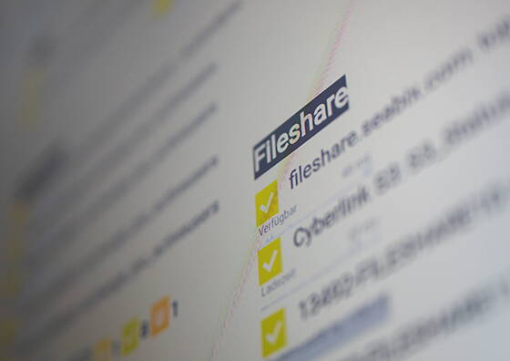 Fileshare Management Symbolbild für Fileshare Management