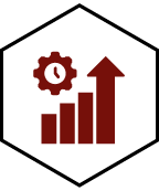 Icon für Produktivität und Effizienz